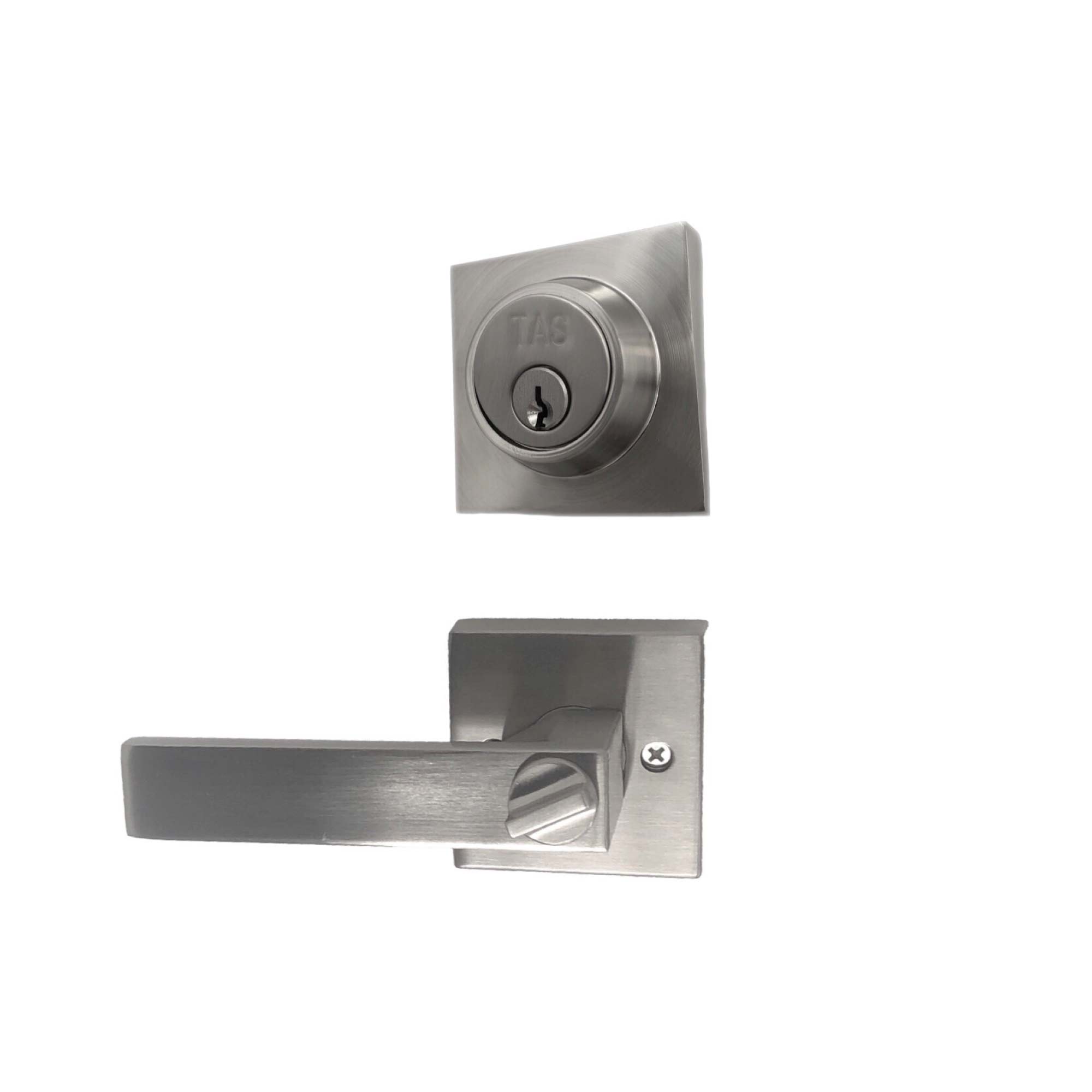 Square Entry Lever With Dead Bolt