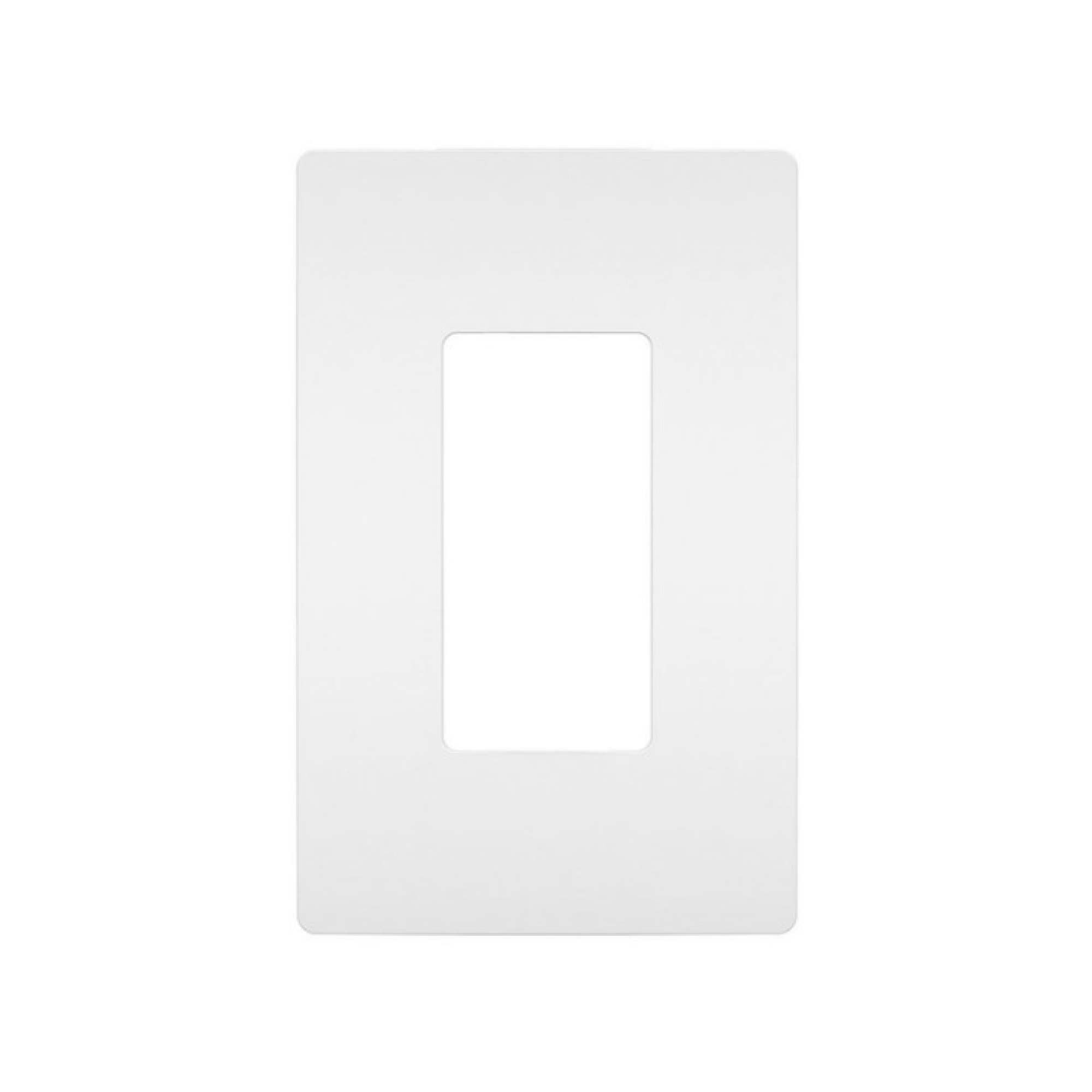 Wall Plate one Gang No Screw hole