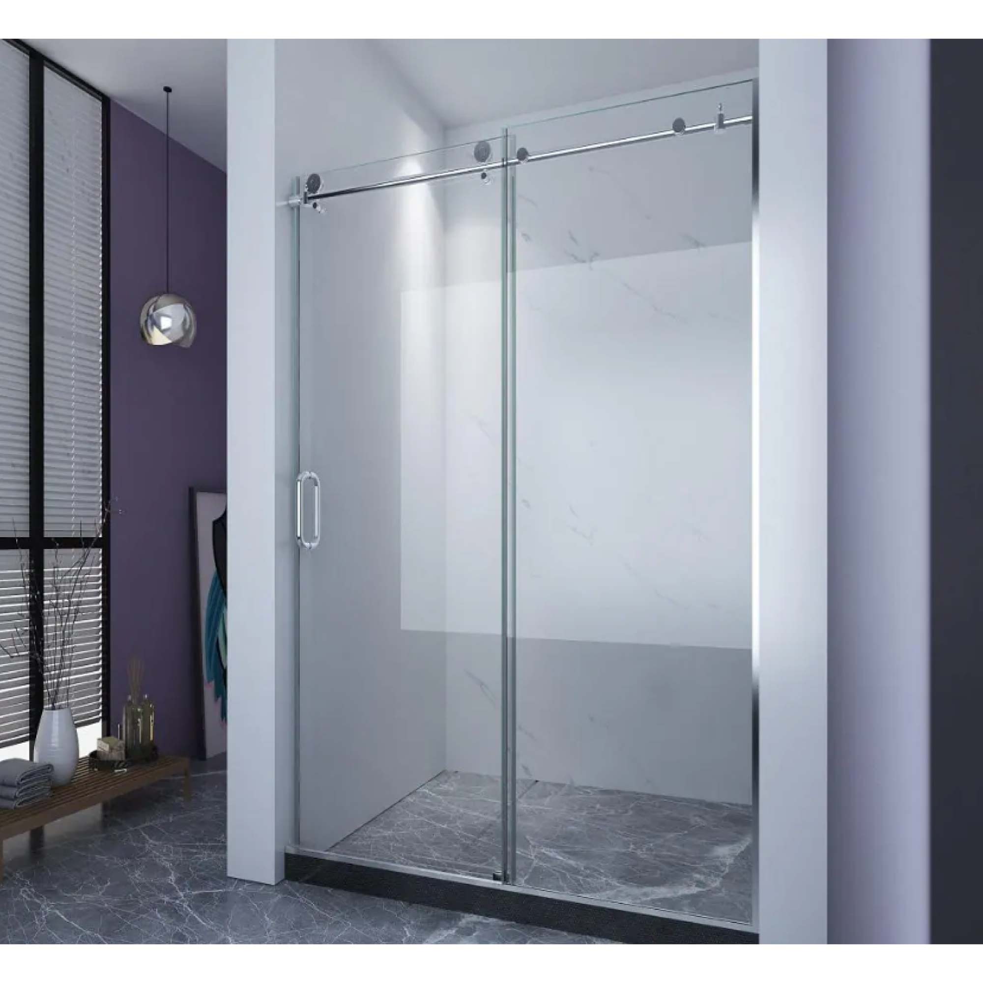 Rolling Shower Door