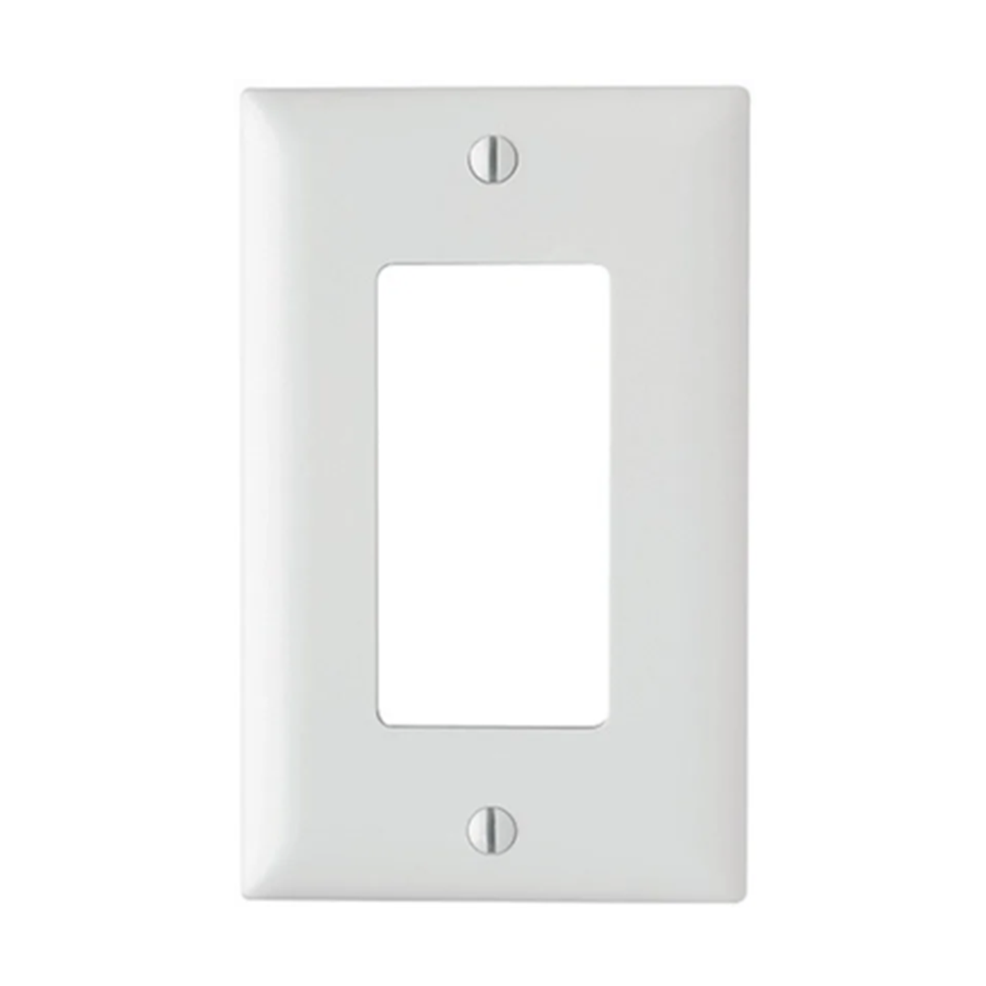 One Gang Wall Plate No Screw Hole